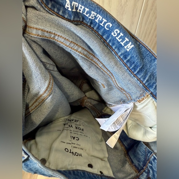 Madewell Athletic Slim Jeans Authentic Flex Mens Size W36 L30 EUC - Picture 5 of 6